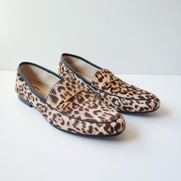 sam edelman lorenzo loafer leopard